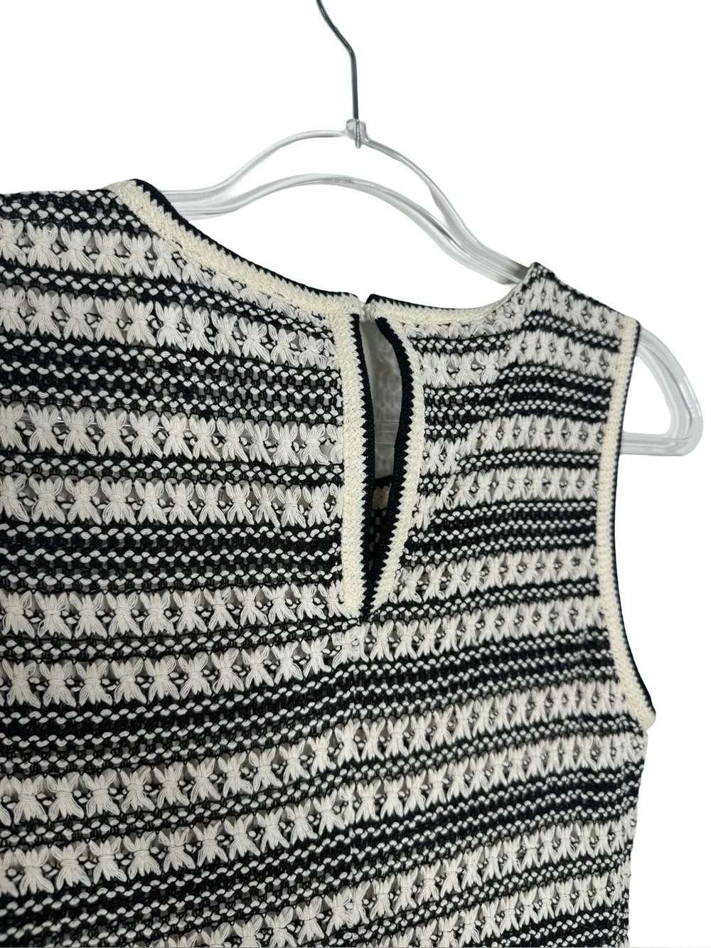 J. Crew | Collection Crochet Midi Dress in Stripe XXS